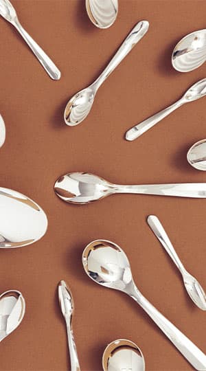 Infini Christofle Collection: Silver-Plated Cutlery